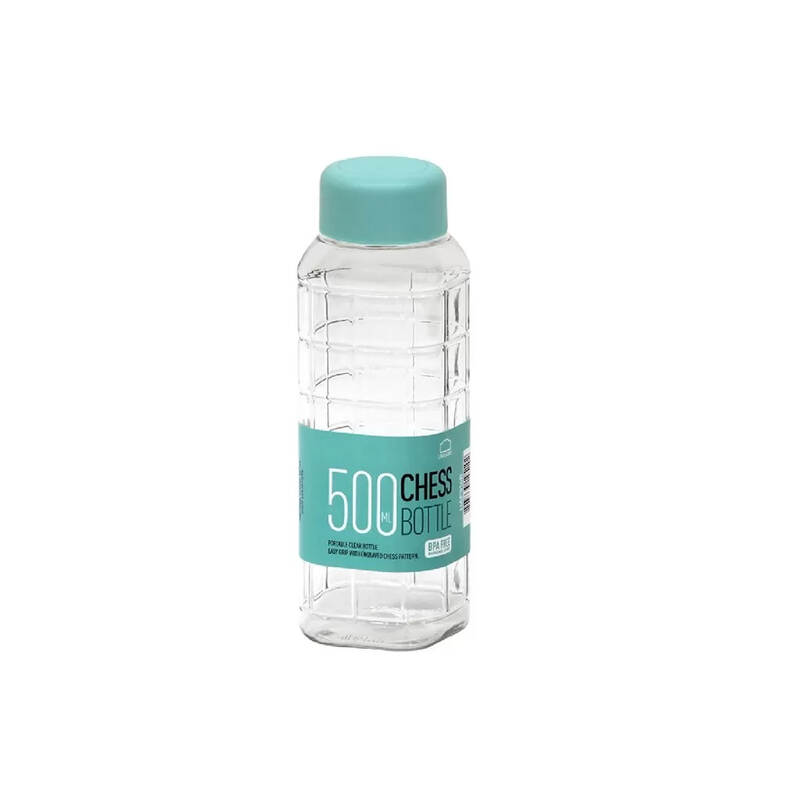 B&igrave;nh Nước Bằng Nhựa PET LocknLock Chess 500ml - 2 M&agrave;u (Xanh Dương, Trắng) - HAP816 image number null
